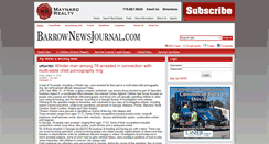 Desktop Screenshot of barrowjournal.com